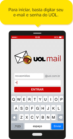 Seu e-mail está melhor e muito mais fácil de usar! - UOL Mail